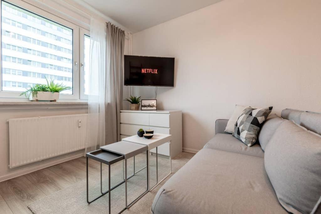 Sauber Und Modern, Netflix, Wifi, Leipzig Flair, Kueche Lägenhet Exteriör bild